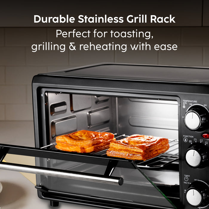 Oven Toaster Griller (OTG) - 18 Litres, Upper & Lower Heating 60 minute timer 1200W - Black (SA5018)