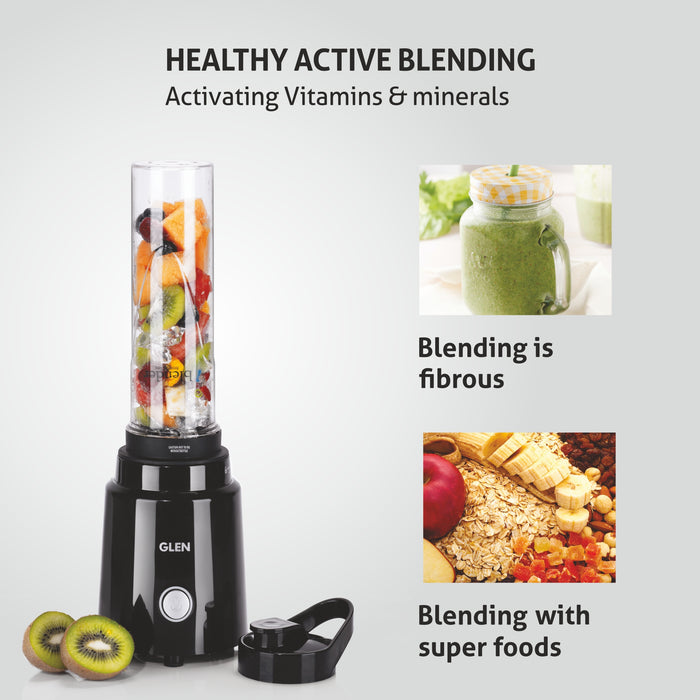 Active-Blender, 350W Grinder Blender, 2 Unbreakable Food Grade Jars and Personal Bottle (SA4048NPLUS)