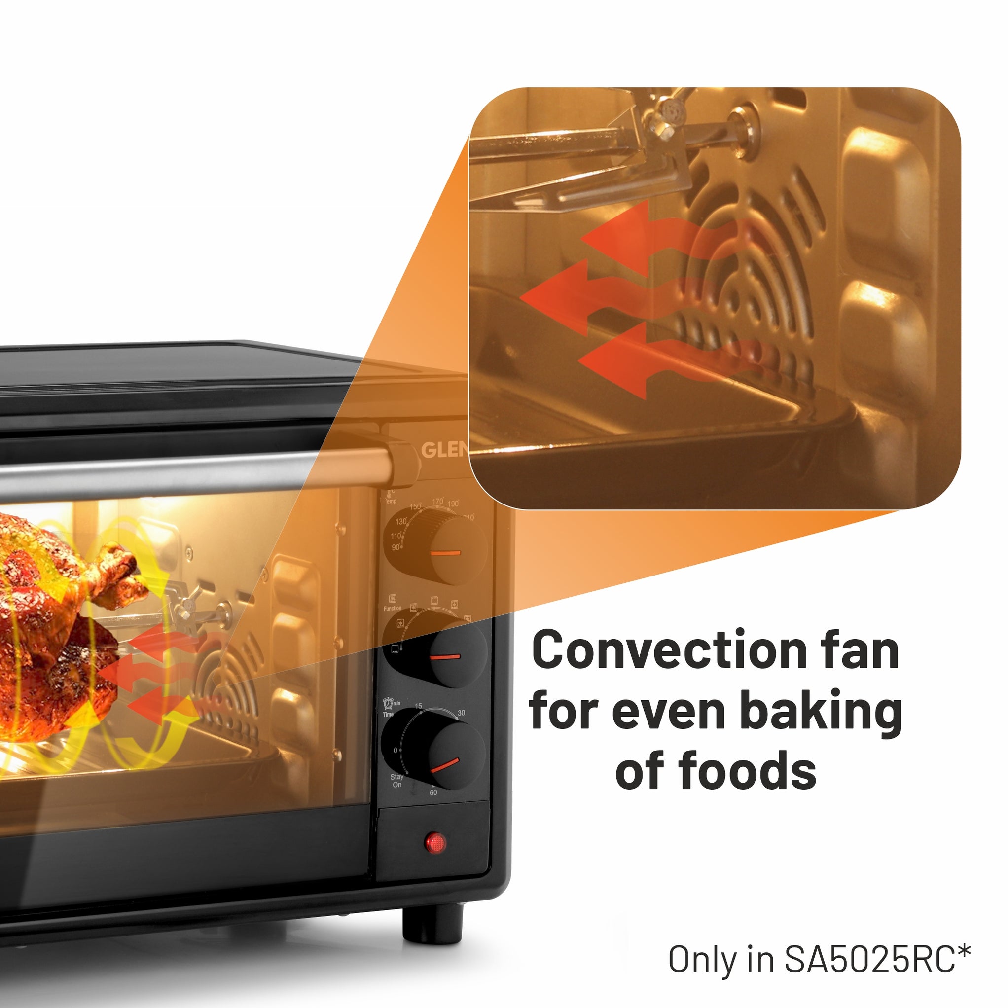 Oven Toaster Griller - Buy OTG Oven 25Ltr Online | Glen