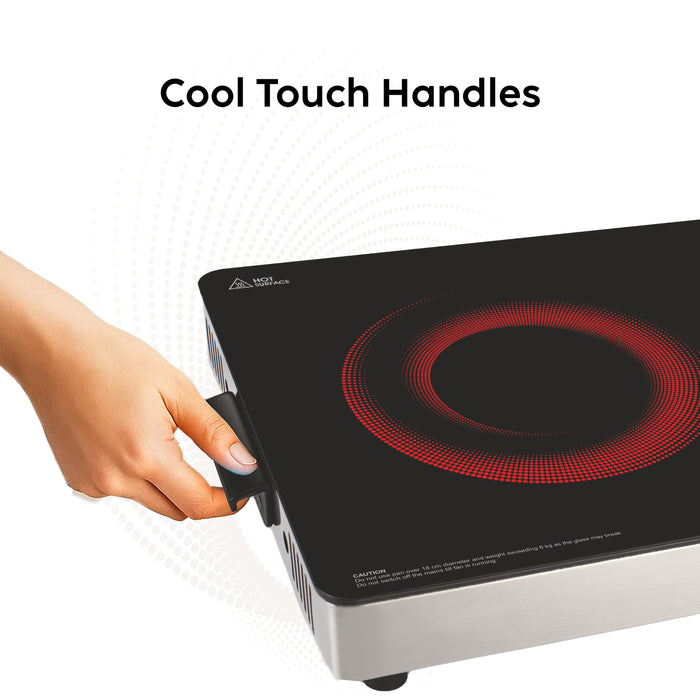 Infrared Stove with 3 Preset Cooking Functions 2200W- SA3074 IR22