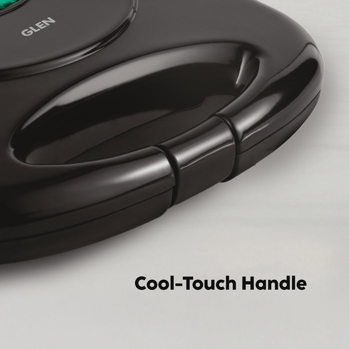 Electric Sandwich Maker with Non-Stick Coating Plates 750W - Black (SA-3021SW)