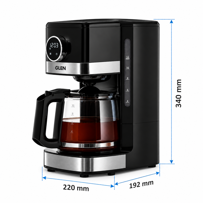 Electric Coffee Maker 1.5 Litre with Anti Drip System 900 W (SA9053CM)