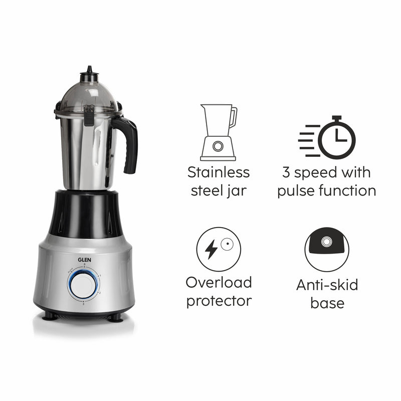 Ultra Tuff Mixer Grinder 1000W with 3 Stainless Steel Jars (SA4031J3)