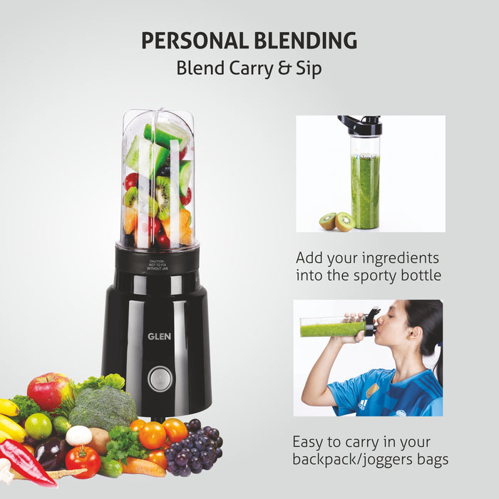 Active-Blender, 350W Grinder Blender, 2 Unbreakable Food Grade Jars and Personal Bottle (SA4048NPLUS)