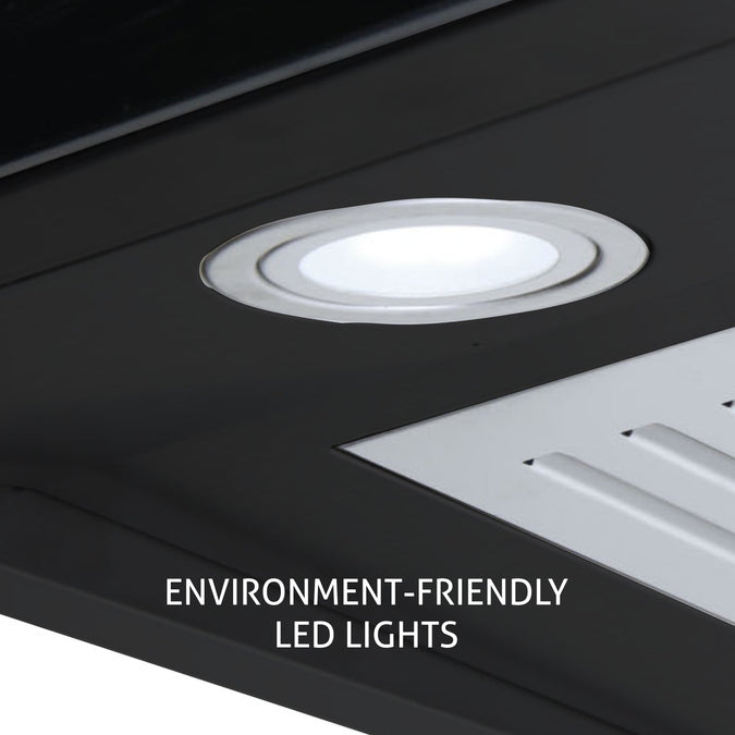 Chimney Hood 6024 BL Auto Clean 60 Glen