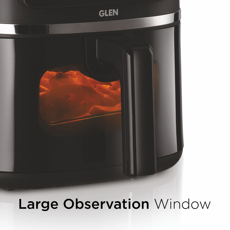 Digital Air Fryer 4.2 Litre Capacity with 8 Pre Set Menu Timer, Temperature Control, 1350W -Black (SA3061DIGI)