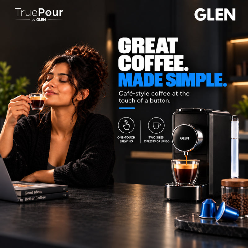TruePour Capsule Espresso Coffee Machine (SA-9053CECM)