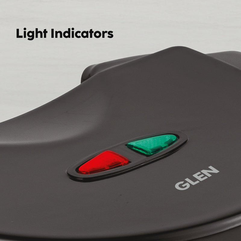 Electric Sandwich Maker with Non-Stick Coating Plates 750W - Black (SA-3021SW)