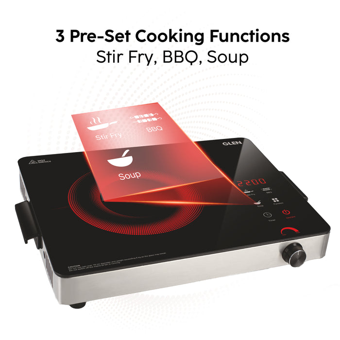 Infrared Stove with 3 Preset Cooking Functions 2200W- SA3074 IR22