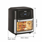 2000W Digital air fryer dimensions