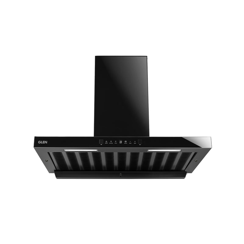 Front view of Auto clean filterless chimney size 2
