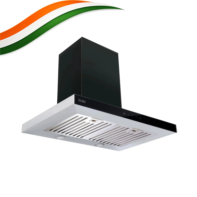 Designer Kitchen Chimney with Touch Control Baffle filters 60cm 1000 m3/h - (6056 SX TS)