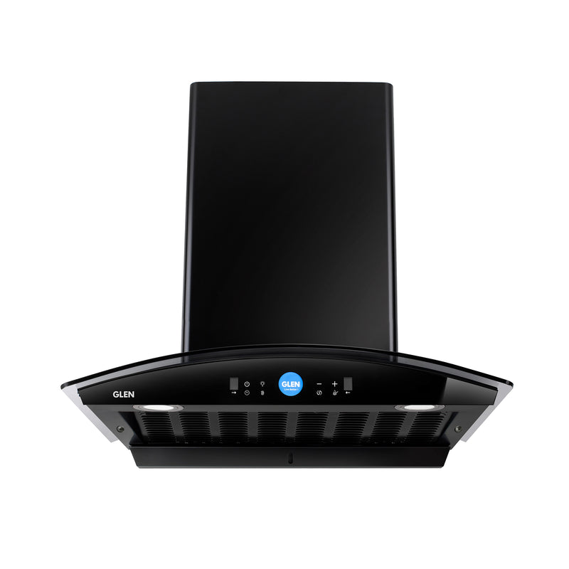 Auto Clean Chimney with LCD Display, Heat Sensors and BLDC Motor 1600 m³/h - 60/76/90cm (CH6061LCDDCAC)