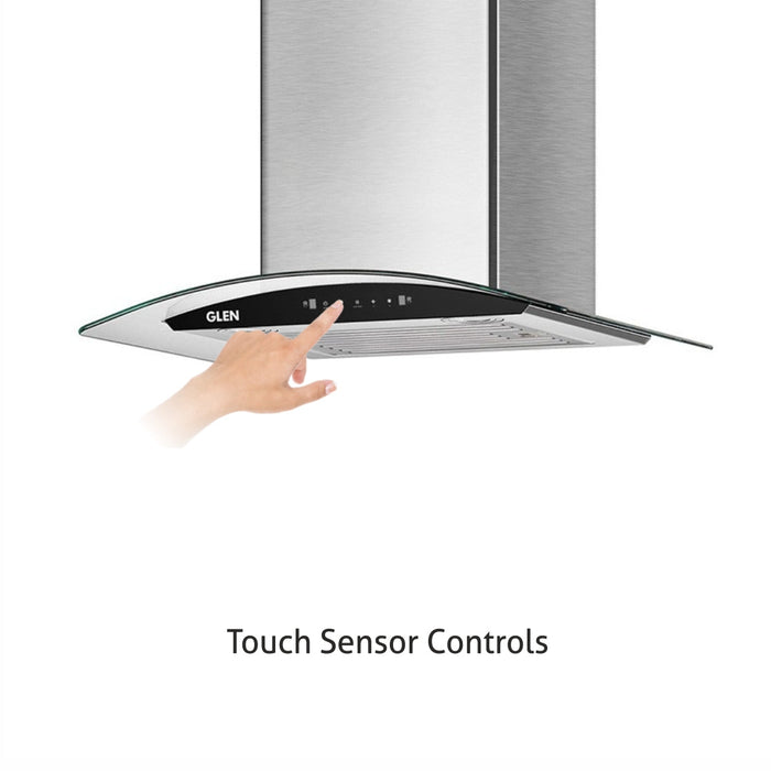 Built-In-Oven (BO-607T) + Glen Built-in-Microwave (MO-677) + Built In Hob (BH1061DBTRSS) + Auto Clean Chimney 60cm 1200m3/h (CH6063SS60X1000BF)