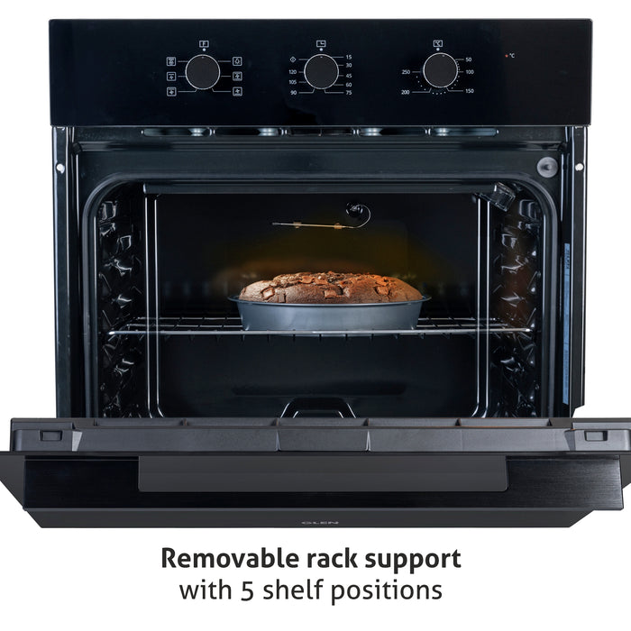 Built in Oven Air Fryer 60Ltr with Convection Fan and 3 Control Knobs (BO662AF)