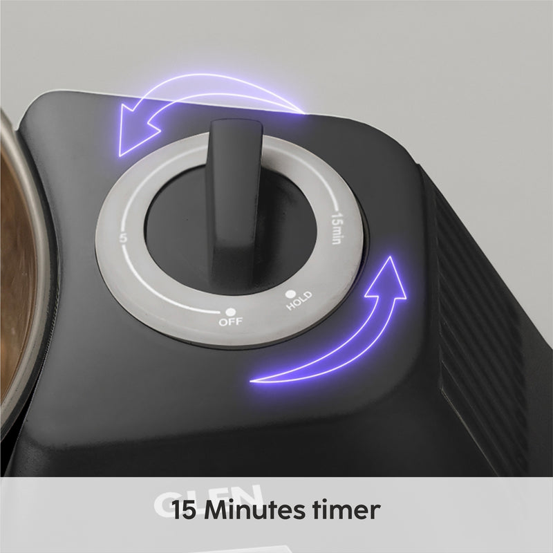 Atta Kneader Dough Maker 650 W with Hands-free kneading & 3 Litres Large SS Bowl (SA-3032DMBL)