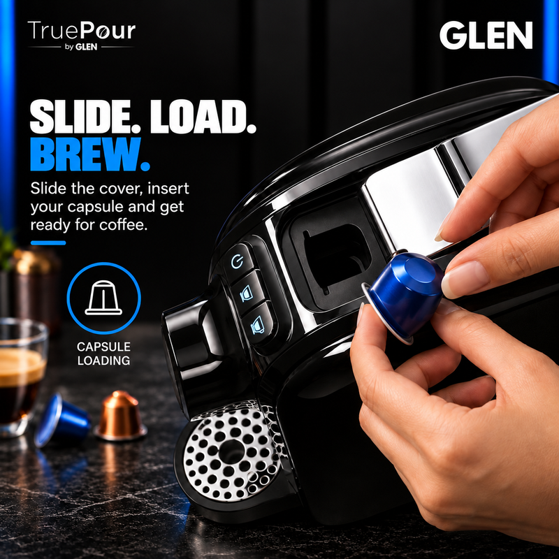 TruePour Capsule Espresso Coffee Machine (SA-9054CECM)