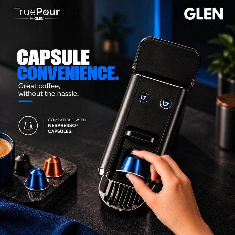 TruePour Capsule Espresso Coffee Machine (SA-9053CECM)