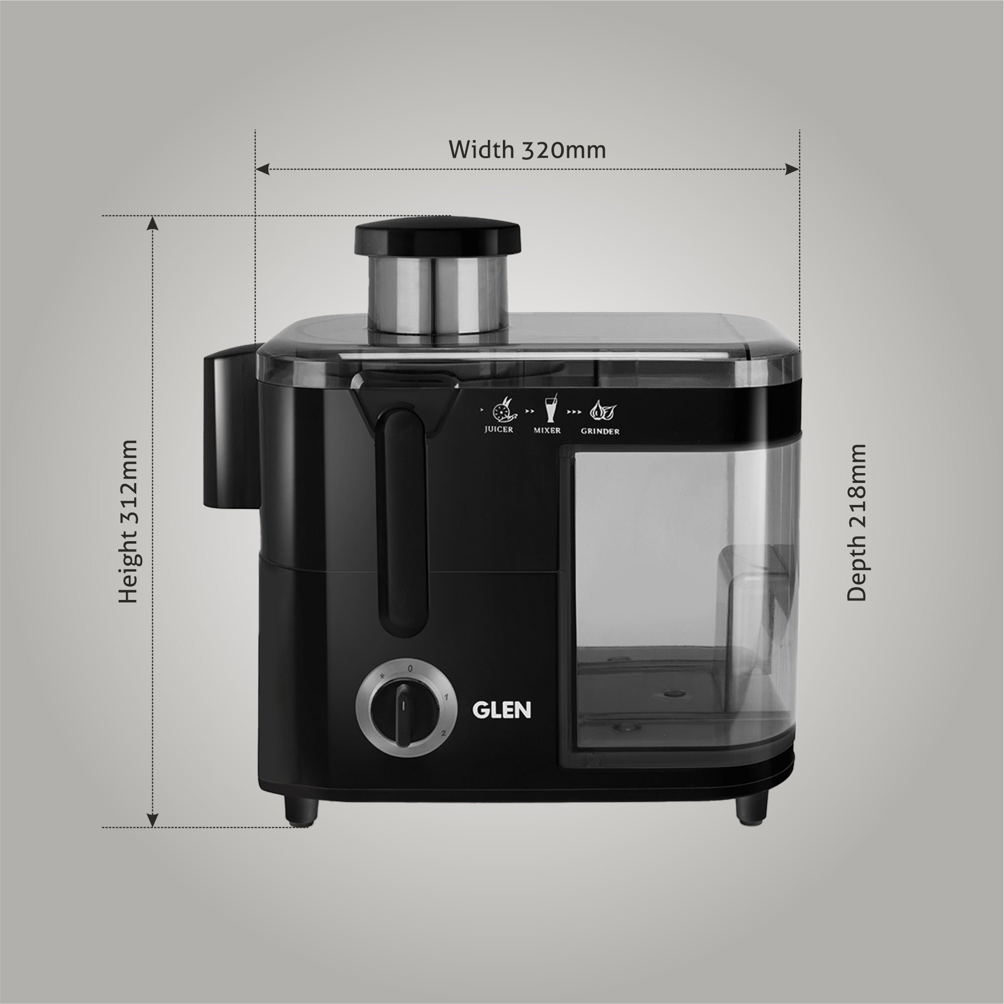 Buy Glen 4014 Juicer 600W Online at the Best Prices in India