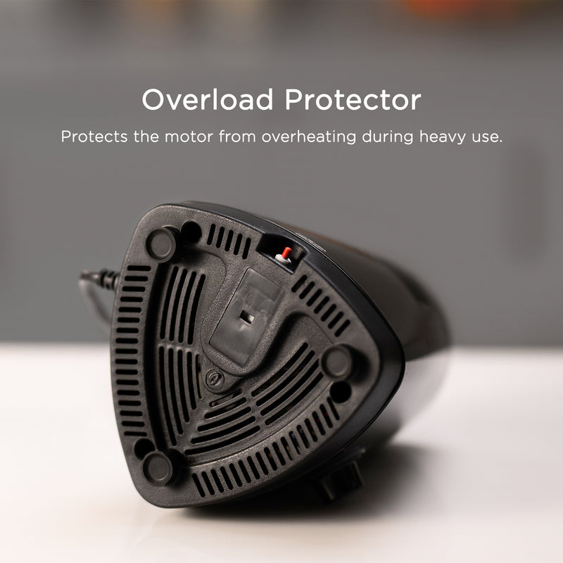 Electric Blender with Glass Jar and SS Grinder Jar 550W - Black (SA4046BGJ)