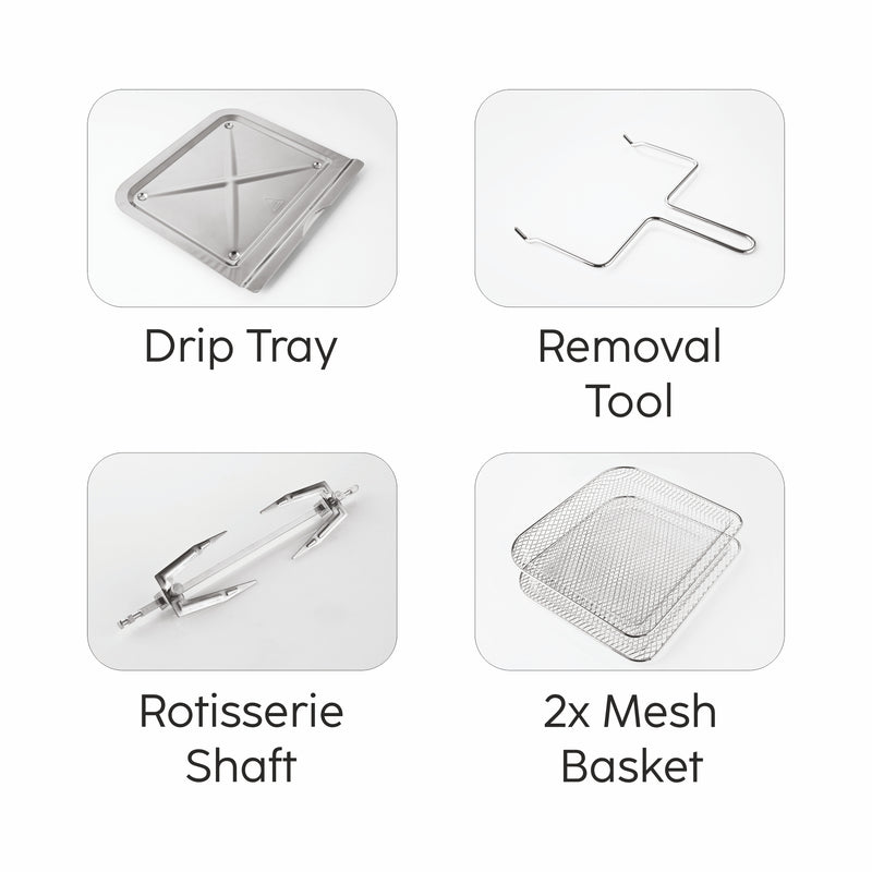 2000W Digital air fryer accessories