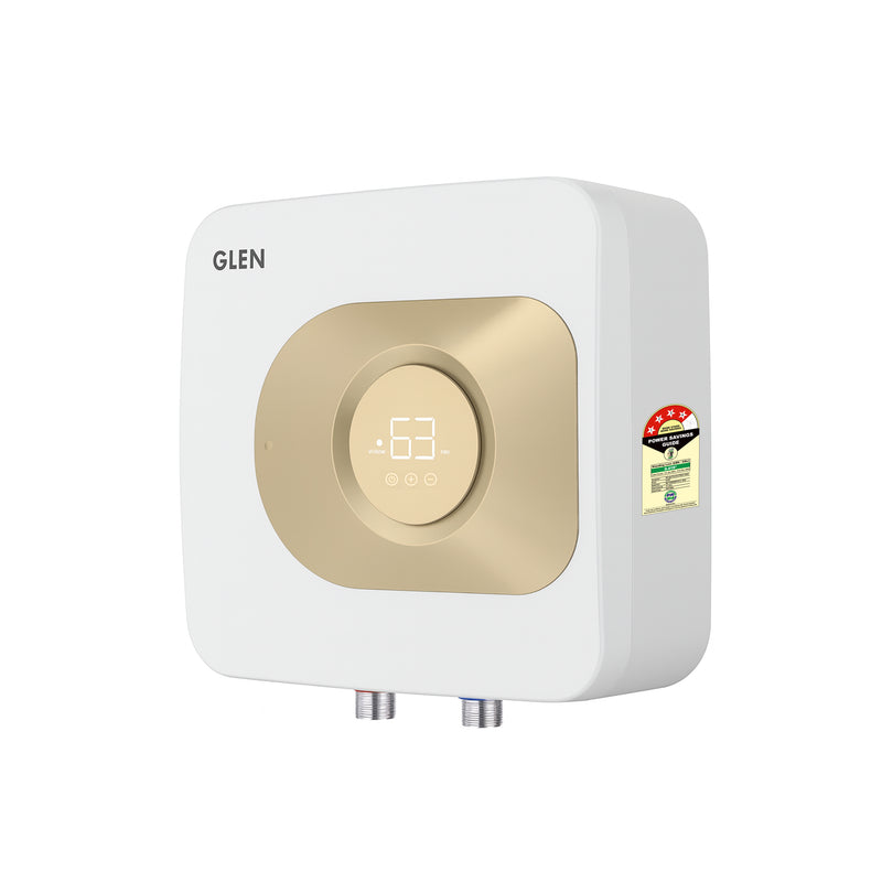 Water Heater Digital Controls with Remote 15 Litre 2000W 8 Bar Pressure Glasslined Tank (7055)