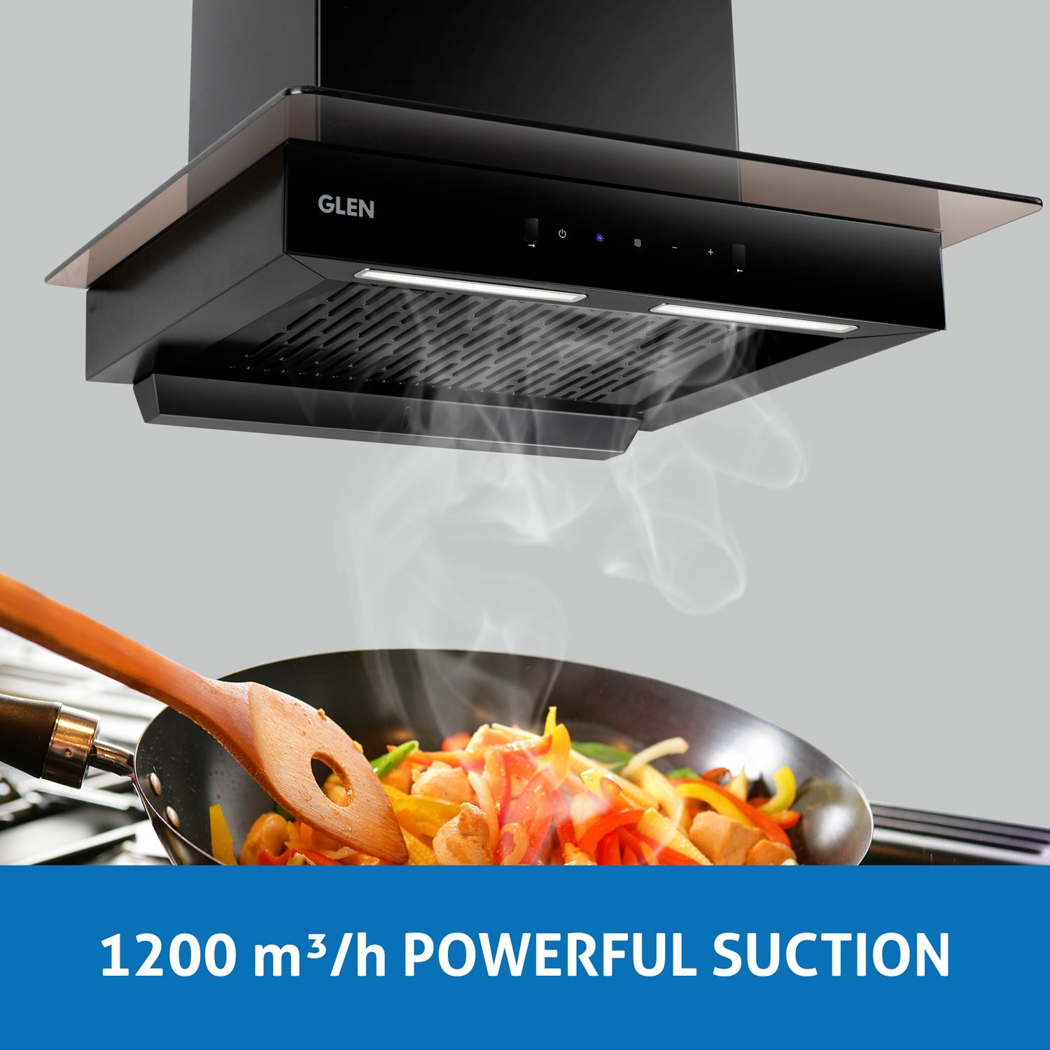 Buy Glen Chimney Hood 6022 Auto Clean 60 Black at Best Prices