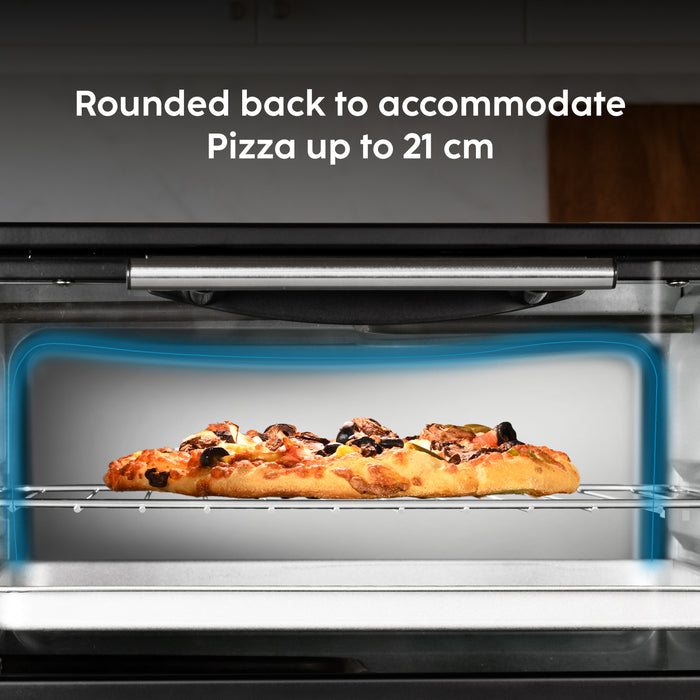 Oven Toaster 9 Litre 800W SS Heating Elements 30 Minute Timer - Black (SA5009E)