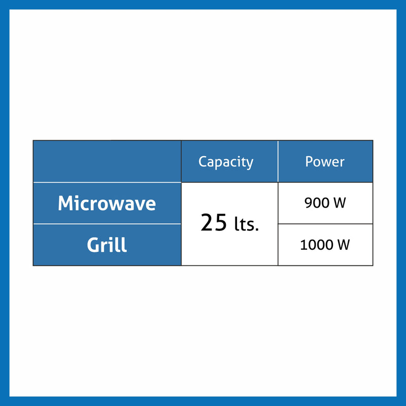 Built-In-Microwave with Touch Control Capacity 25 Ltr (MO-678)
