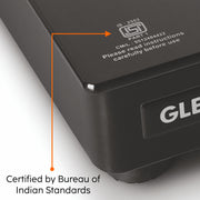 3 burner PNG glass gas stove with Bureau of indian standards certification