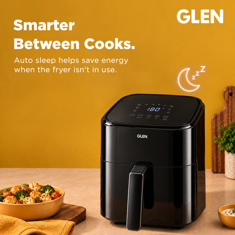 Digital Air Fryer 4.0 Litre 7 Pre Set Menu, Timer Temperature Control, 1350W -Black (SA3060DIGI)