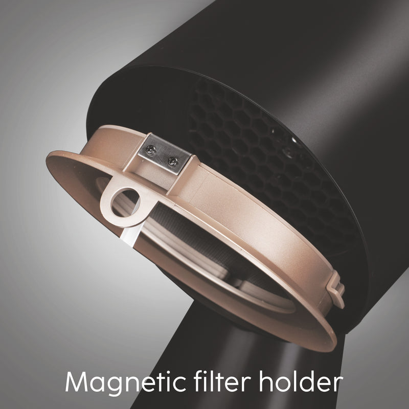 Electric Plug & Clear Smoke Extractor with oil collecting cup - Black (CH6090PORBL)