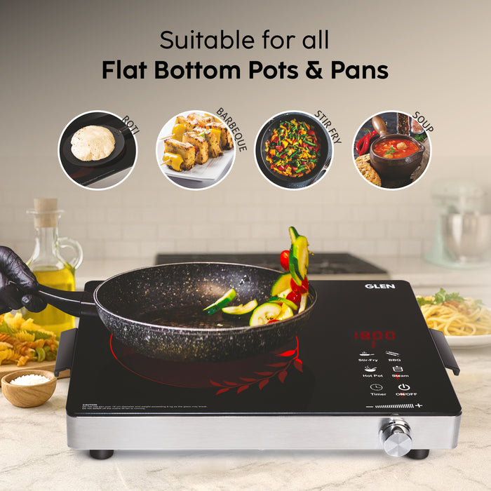 Infrared Cooking Stove with 4 Preset Cooking Functions 2200W - SA-3077IR