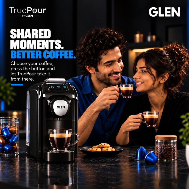 TruePour Capsule Espresso Coffee Machine (SA-9054CECM)