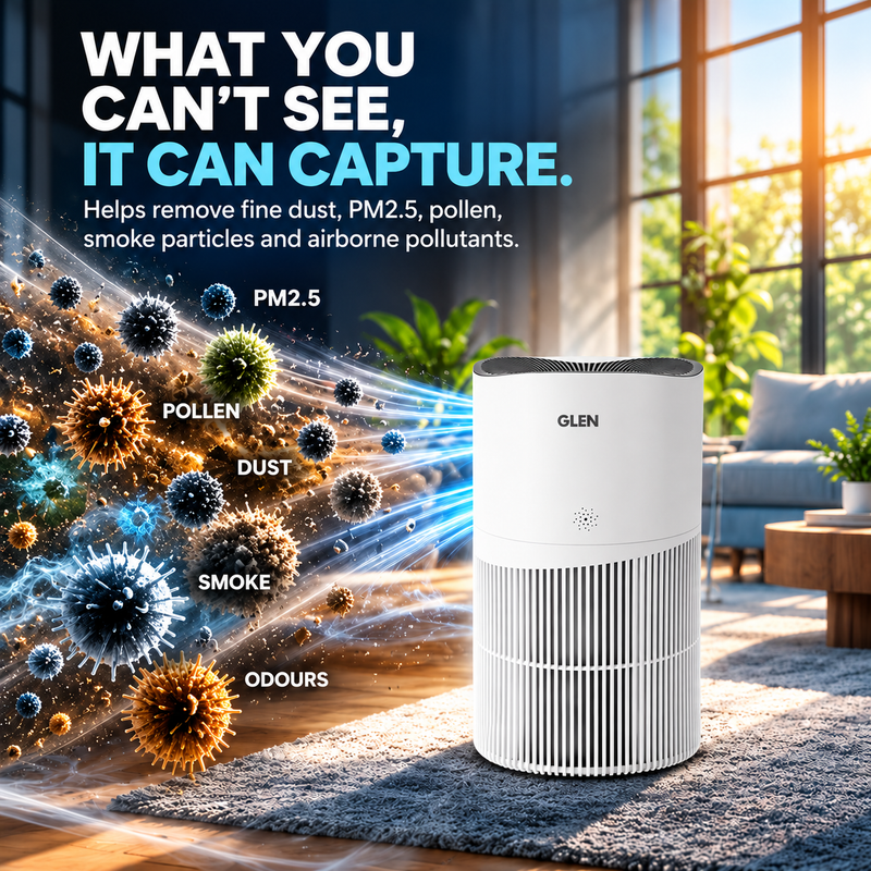 HEPA H13 Air Purifier for Large Rooms with UV LED & PM2.5 Display (SA-6035AP)