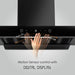 Auto Clean Filter less Kitchen Chimney, with Motion Sensor Control and Digital Display