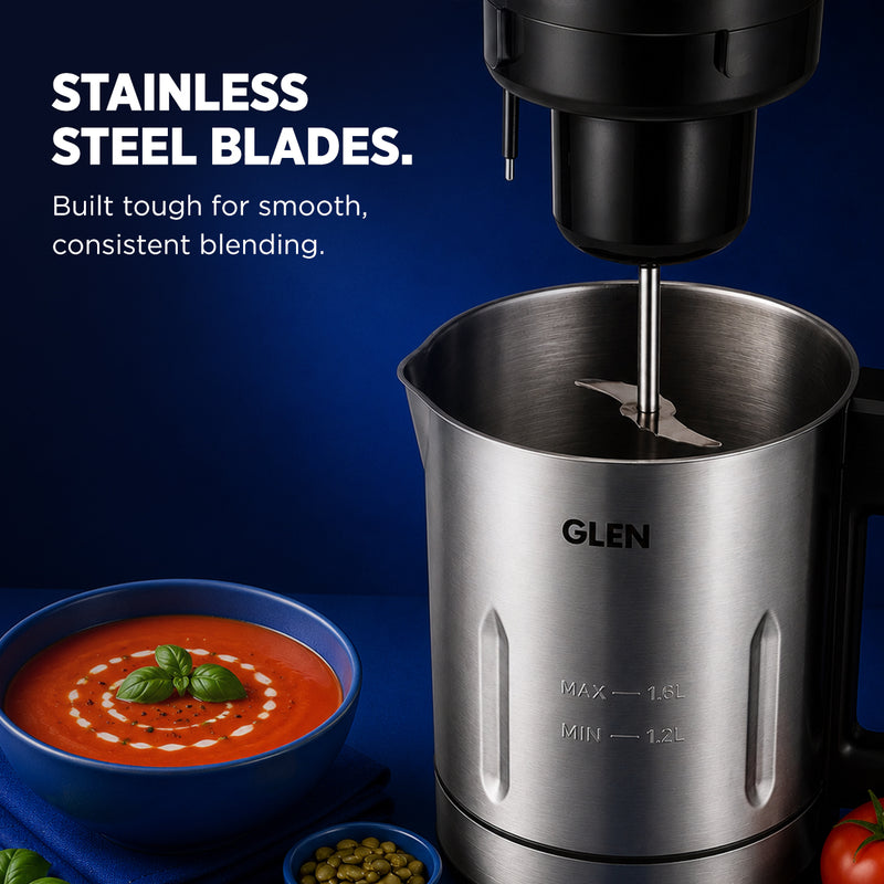 Automatic Soup Maker, 1.6 Litres, Automatic Blending & Heating, 5 Preset Cooking Functions 1040W (SA-3003SM)