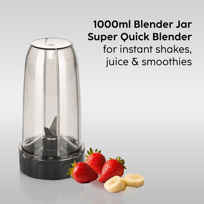 Active Blender Ultra Tuff Plus, 900W with 4 Unbreakable Transparent Jars (SA4048UTPLUS)
