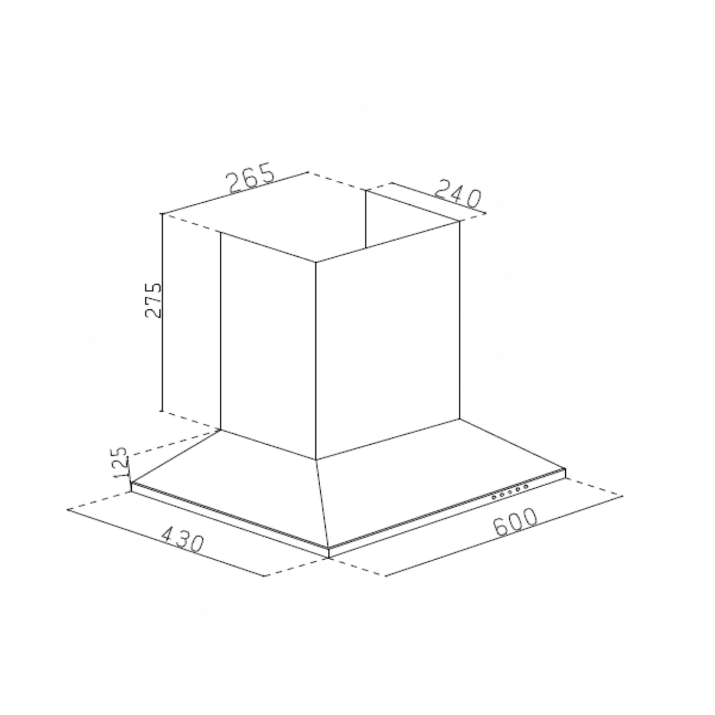 Glen Electric Chimney Buy 60cm Kitchen Chimney Online at Best Prices — Glen Appliances Pvt. Ltd