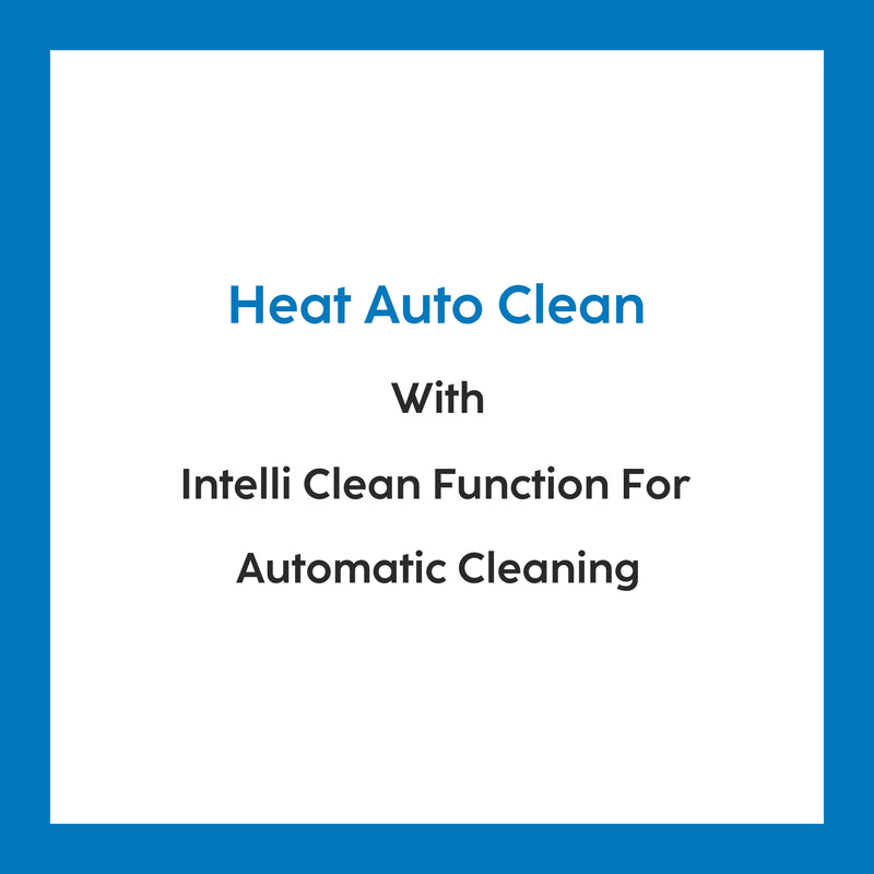 Auto Clean Filterless Chimney with Heat Sensor, 60/76/90cm 1400 m3/h - Black (CH 6055 BL MS AC)