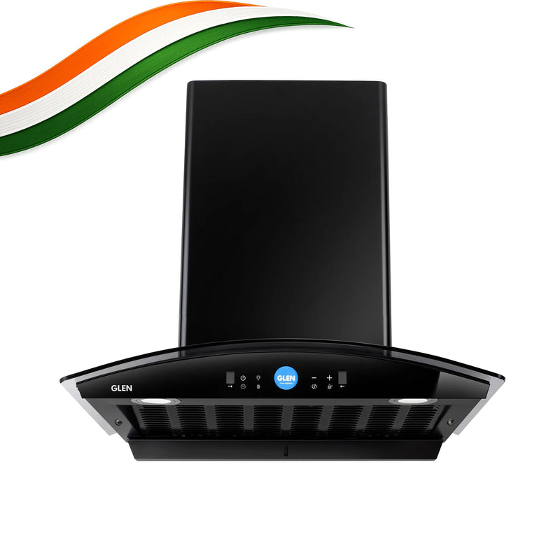 Auto Clean Chimney with LCD Display, Heat Sensors and BLDC Motor 1600 m³/h - 60/76/90cm (CH6061LCDDCAC)