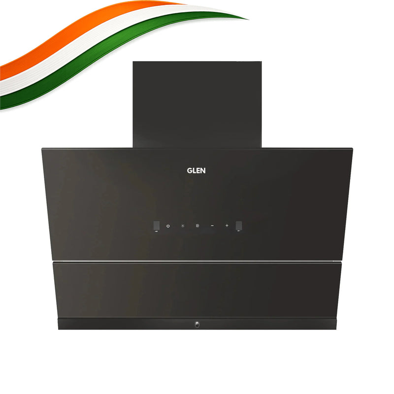 Auto Clean Glass Chimney Filter-less with Motion Sensor, 1400 m³/h - 60/75/90cm (CH 6065 BL AC)