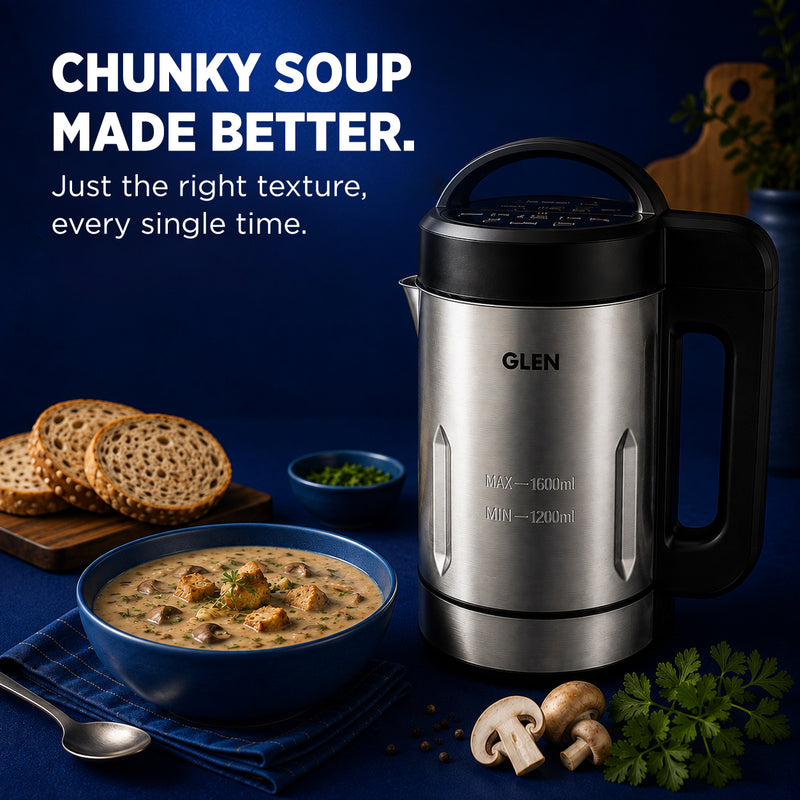 Automatic Soup Maker, 1.6 Litres, Automatic Blending & Heating, 5 Preset Cooking Functions 1040W (SA-3003SM)