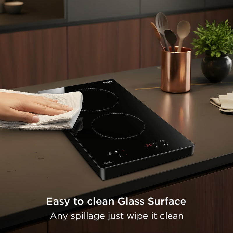 2 Zone Induction Hob Top 9 Power Levels with Touch Control & Timer Function (BH1015HTIC2Z)