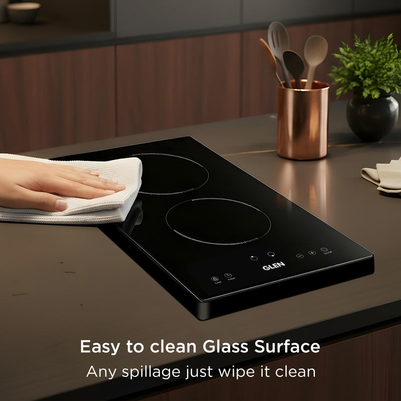 2 Zone Induction Hob Top 9 Power Levels with Touch Control & Timer Function (BH1017HTIC2Z)