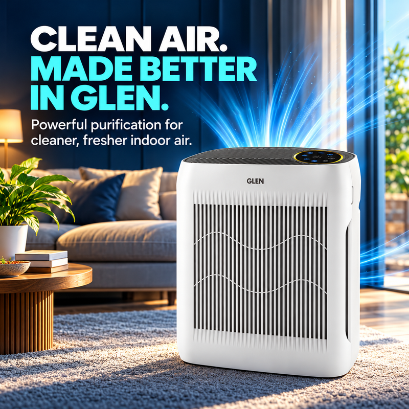 HEPA H13 Air Purifier with 3-Layer Filtration, UV LED & PM2.5 Display (SA-6037AP)