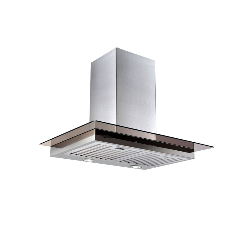 Designer Kitchen Chimney with Touch Sensor Baffle filters 60cm 1250 m3/h -Silver (CH6062TS60BFLTW)
