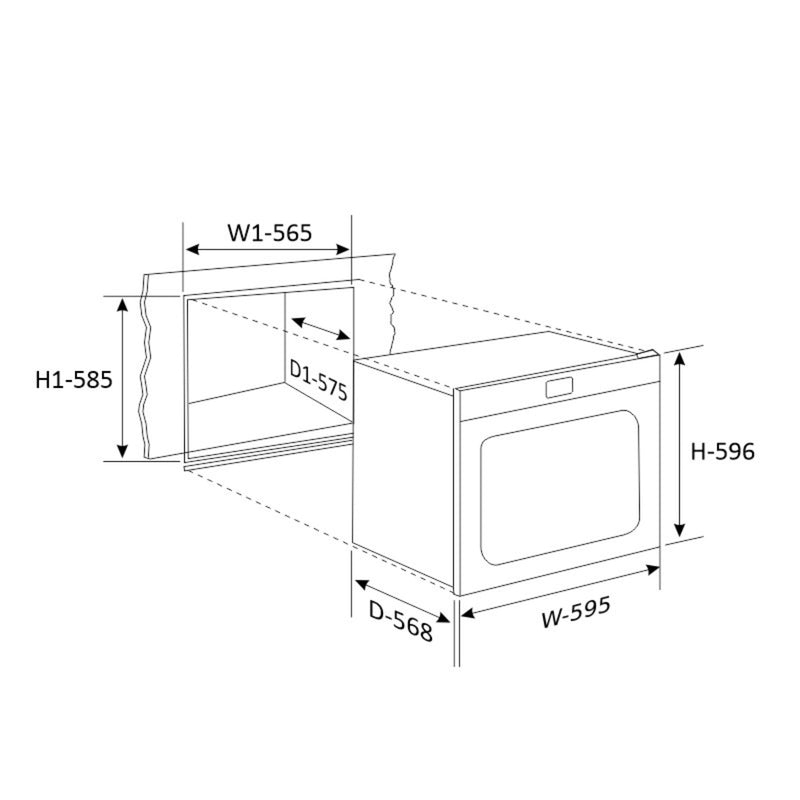 Built-In-Oven (BO-661MRT) + Built-In-Microwave (MO-671) + Built in Dishwasher (DW-7735M) + Built in Hob (BH1094XLCIHTTDBTR) + Auto Clean Chimney (CH6073HSRDCAC90)