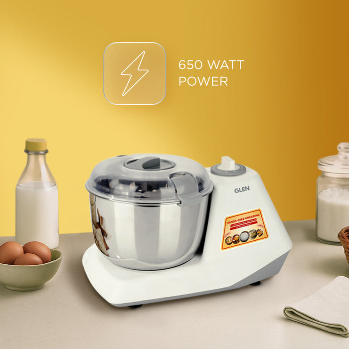 Atta Kneader Dough Maker 650 W with Hands-free kneading & 3 Litres Large SS Bowl (SA3032DM)