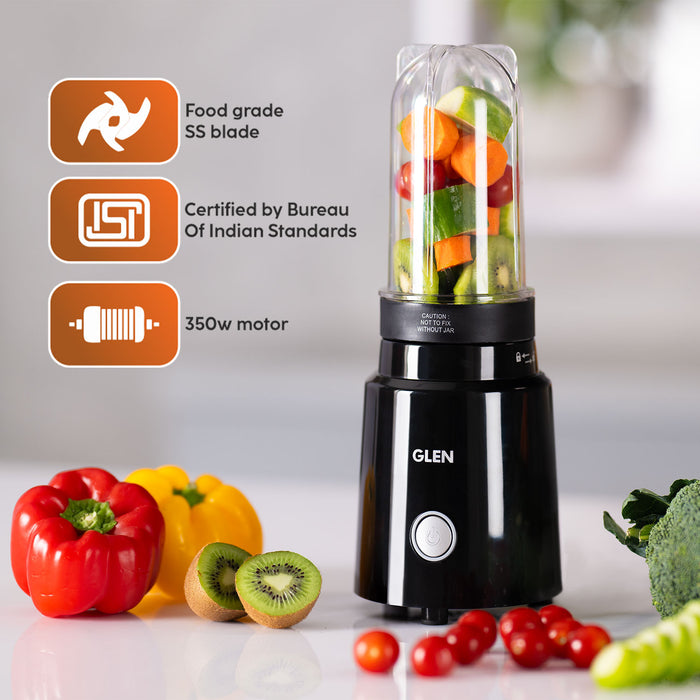 Active-Blender, 350W Grinder Blender, 2 Unbreakable Food Grade Jars with Sipper Cap (SA4048NSIP)